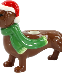 1223 CANDLE HOLDER JOLLY DOG